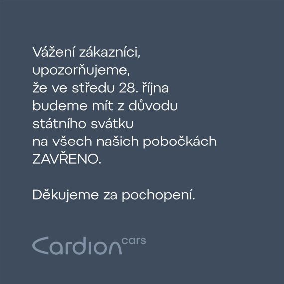 Ve středu 28. října budeme mít ZAVŘENO