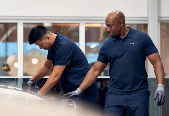 Servis vozu Volvo