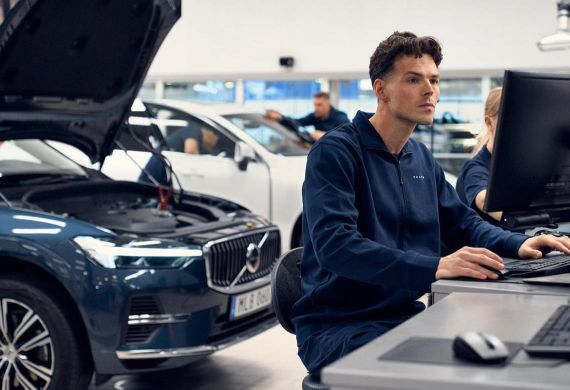 Servis starších vozů Volvo